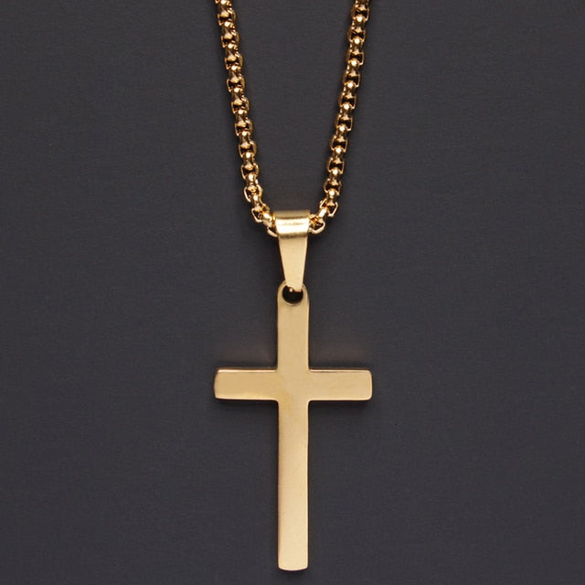 Classic Cross Men Necklace